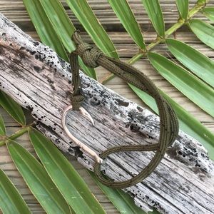 Adjustable Fish Hook Bracelet